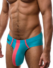 WildmanT Monster Cock Modal Slip Babyblau und Pink