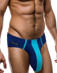 WildmanT Monster Cock Modal Slip Königsblau und Babyblau