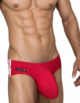 Slip de bain Monster Cock de WildmanT Rouge