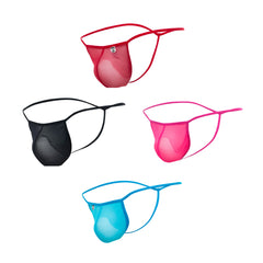 Mob Men's Sheer T Back Thong