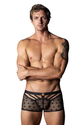 Short Love Star avec anneau noir, Male Power 122-291