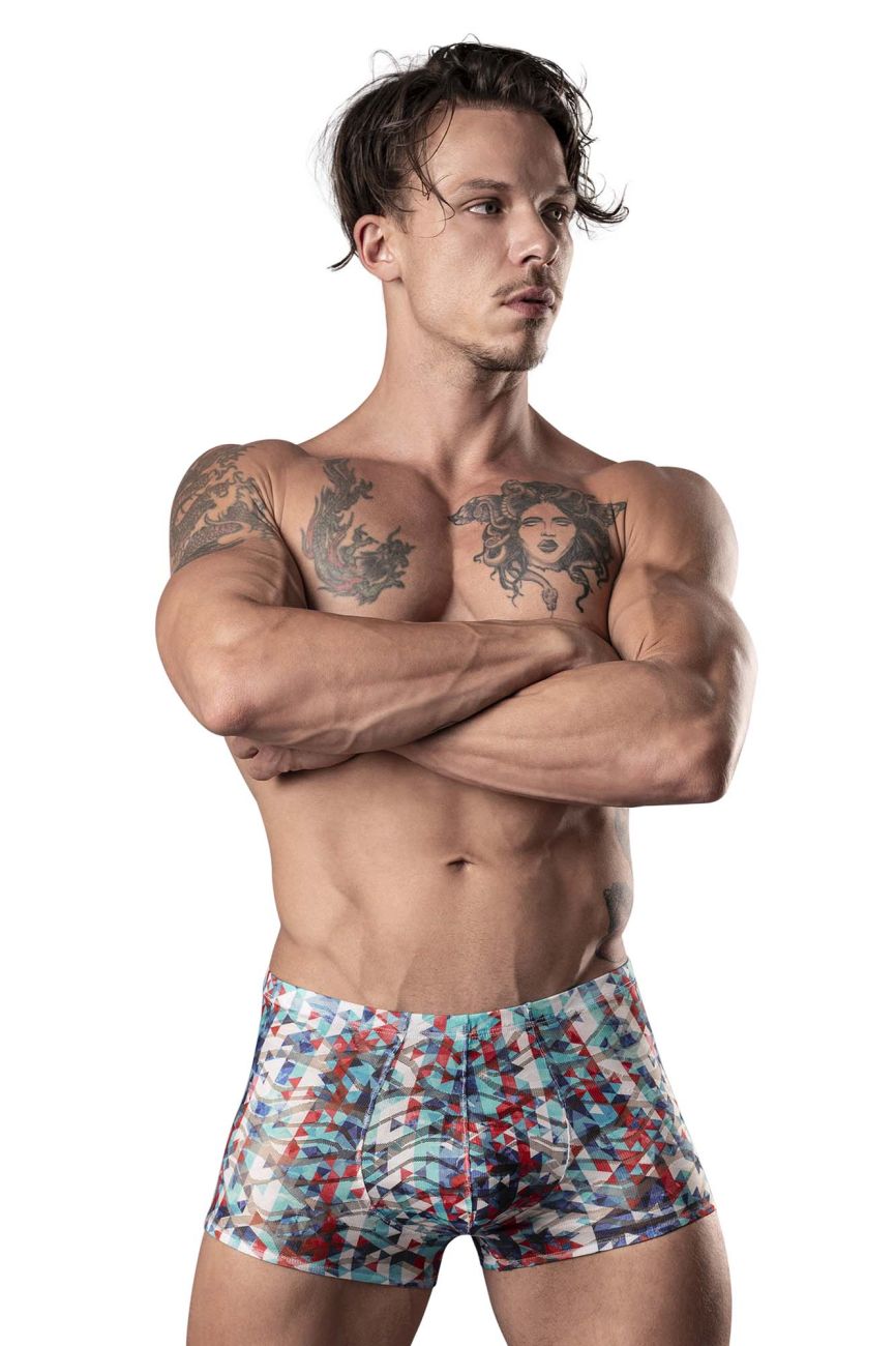 Male Power 131-293 Your Lace Or Mine Pouch Short Color Red-White-Blue Male Power 131-293 Your Lace Or Mine Pouch Short Color Red-White-Blue