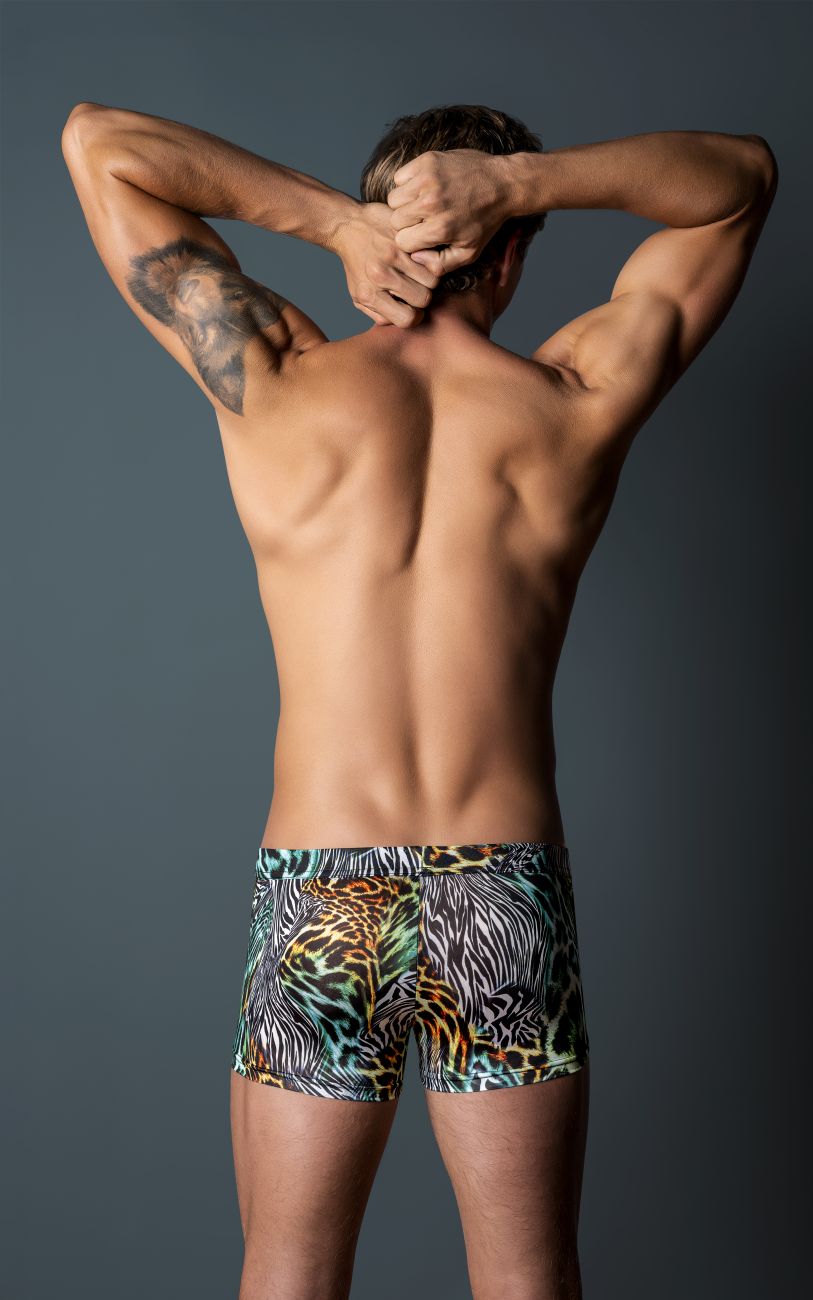 Short court Male Power 143-295 Go Wild Uplift, couleur multi-animaux Short court Male Power 143-295 Go Wild Uplift, couleur multi-animaux