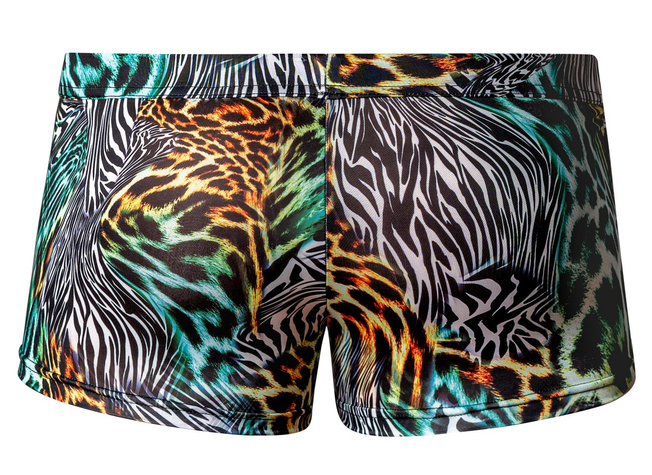 Short court Male Power 143-295 Go Wild Uplift, couleur multi-animaux Short court Male Power 143-295 Go Wild Uplift, couleur multi-animaux