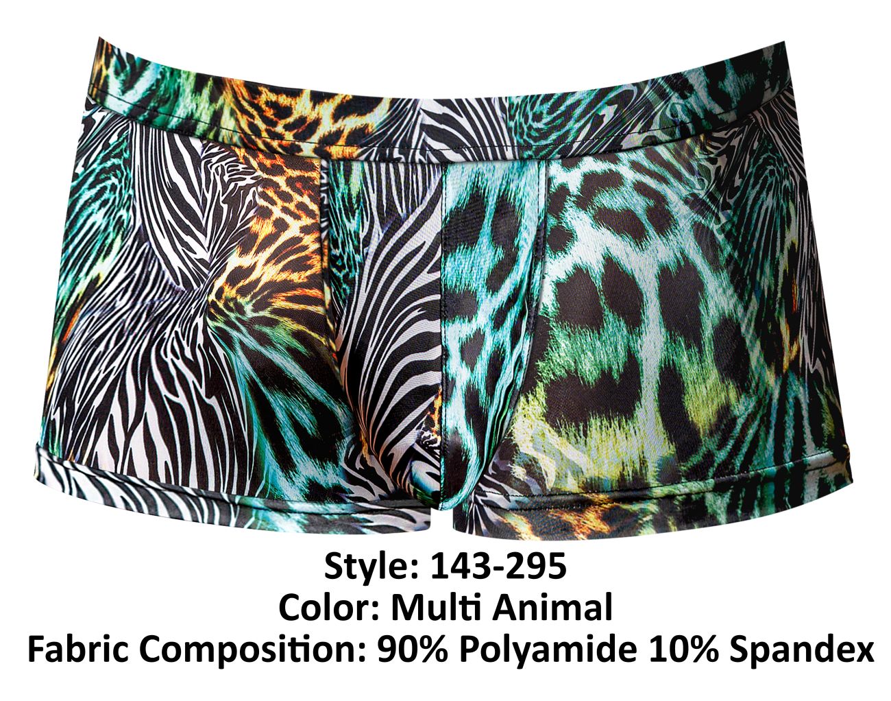 Short court Male Power 143-295 Go Wild Uplift, couleur multi-animaux Short court Male Power 143-295 Go Wild Uplift, couleur multi-animaux
