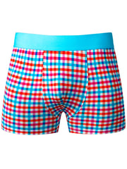 Male Power 160-306 So Comfy Gingham Boxer Brief im Vichy-Karo-Print Farbe Vichy-Karo-Print
