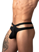 Male Power 237-308 Eco Cozy Cutout Thong Couleur Noir