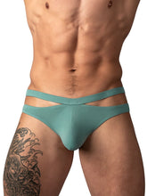 Male Power 237-308 String Tanga Écologique Découpé Couleur Vert