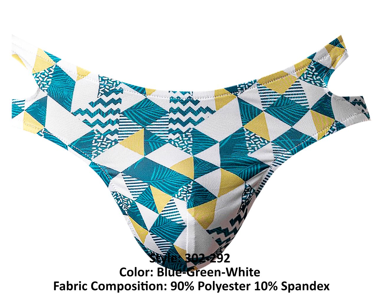 Male Power 302-292 Cut It Out Cut Out Moonshine Color Blue-Green-White Male Power 302-292 Cut It Out Cut Out Moonshine Color Blue-Green-White
