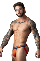 Male Power 349-299 Soo Cumfy Jockstrap Color Orange