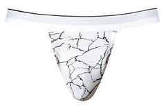 Jockstrap Male Power 349-299 Soo Cumfy, couleur blanc-noir