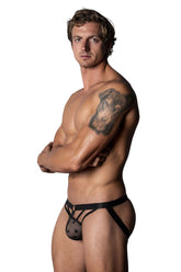 Jockstrap Male Power 386-291 Love Star avec anneau noir