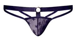 String Love Star avec anneau Male Power 416-291, couleur violet