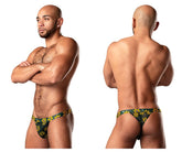 Male Power 433-285 Petal Power Micro Thong Color Daisy Print