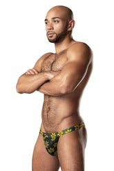 Male Power 433-285 Petal Power Micro Thong Color Daisy Print