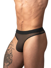 Male Power 442-307 String en maille 2 Bong Thong coloris noir
