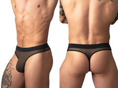 Male Power 442-307 String en maille 2 Bong Thong coloris noir