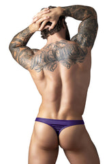 Male Power 447-302 Aubergine Crossover Stringtanga Farbe Pflaume