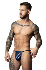 String Male Power 450-301 Liquid Onyx 2.0, couleur bleu