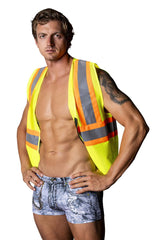 Costume de travail acharné Male Power MPC-010, couleur denim