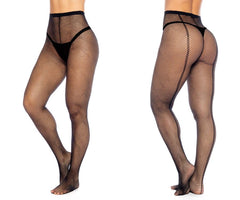 Collants résille Mapale 1107 couleur noir