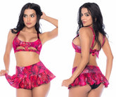 Mapale 2785 Zweiteiliges Set Farbe Fierce Fuchsia