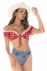 Mapale 60046 Costume Cow Girl Color As Shown