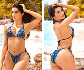 Mapale 67032 Zweiteiliger Badeanzug, Farbe Tropendruck