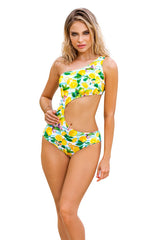 Mapale 67038 Einteiliger Badeanzug, Farbe Citrus Print