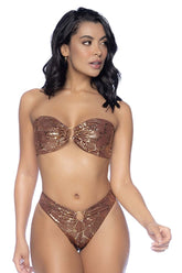 Maillot de bain deux pièces Mapale 67102, couleur Golden Hour