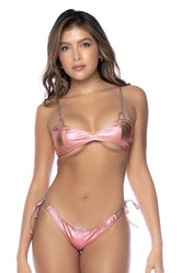 Mapale 67148 Zweiteiliger Badeanzug, Farbe Shiny Western Pink