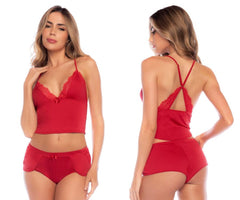 Ensemble de pyjama deux pièces Mapale 7593 Couleur Rouge