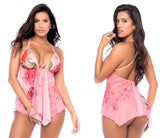 Mapale 7607 Babydoll Farbe Errötendes Blütenblatt