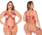 Mapale 7609X Babydoll Farbe Verführerischer Garten