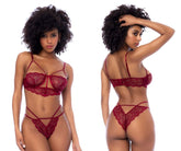 Mapale 8878 Zweiteiliges Set, Farbe Palisander