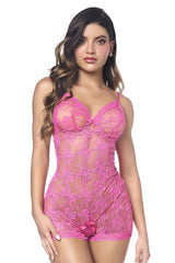 Mapale 8972 Strampler-Babydoll Farbe Rosa