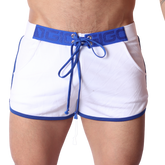 Nafts White Shorts by Gigo Underwear