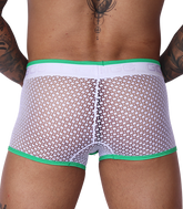 Net Green Trunk back view by Gigo Underwear