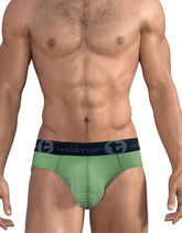 Big Boy Pouch Brief Green - EricSaloDesign.com