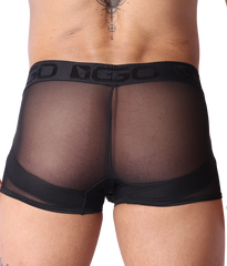 Panel Black Trunk back view by Gigo Underwear