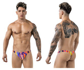 Pikante PIK 1829 Abstract Thongs Color Purple