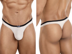 Pikante 26076 PIK 26076 Isis Thongs de couleur beige élégante Beige