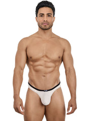 Pikante 26076 PIK 26076 Isis Thongs de couleur beige élégante Beige