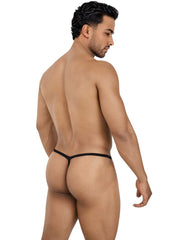 Pikante Nut G-string in gray, featuring a minimalist design with a thin waistband and a slender back strap.