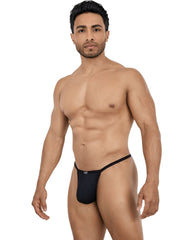 Pikante 26096 PIK 26096 String Tanga in elegantem Schwarz, Farbe Schwarz