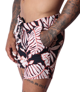 Prisma Black Beachwear front view by Gigo Underwear