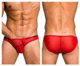 Private Structure DIAMU3455BT Desire Intima Low Rise Bikini Farbe Rot