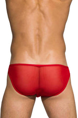 Bikini taille basse Desire Intima de Private Structure DIAMU3455BT, couleur rouge