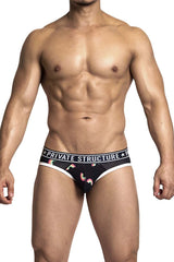 Private Structure EPUX4187 Pride Mini-Slip, Farbe: Schwarz, Regenbogen