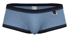 Structure privée LCUT4359 Barn Boy Short taille basse Couleur denim
